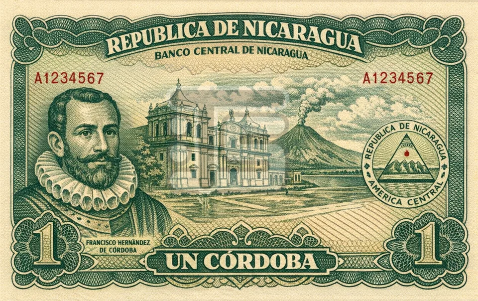 1 Córdoba banknote obverse