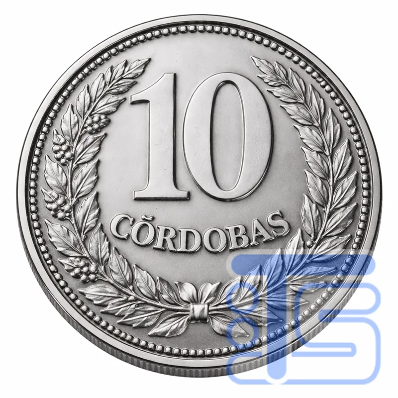 10 Cordobas Coin obverse