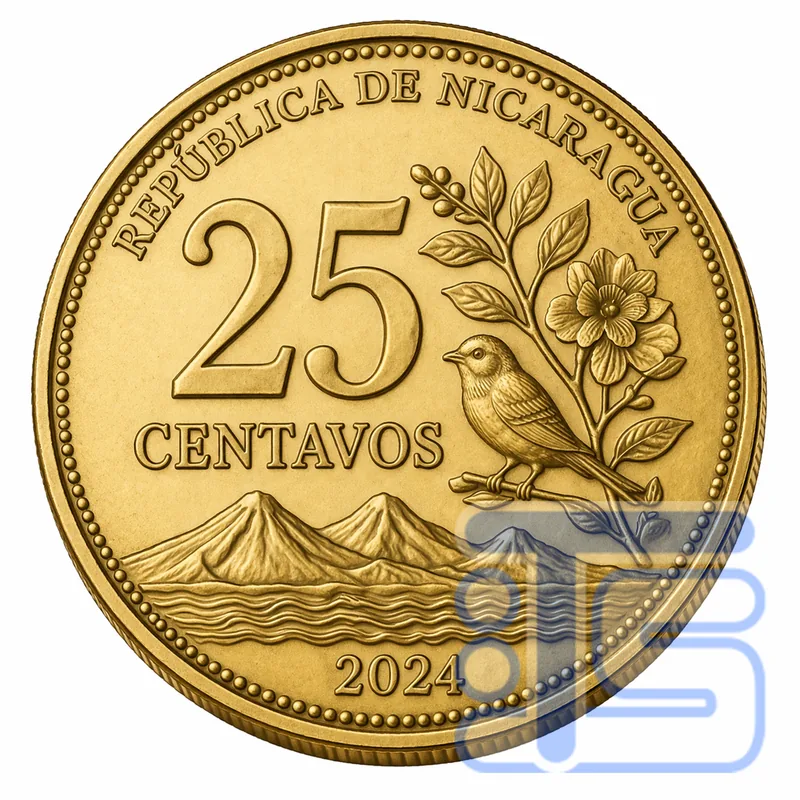 25 Centavo Coin 2024