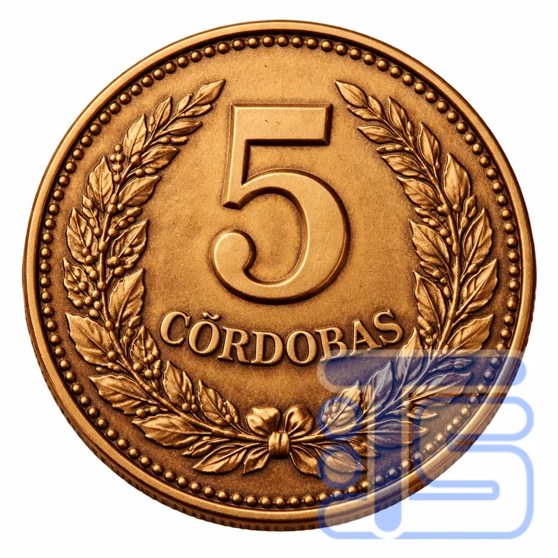 5 Cordobas Coin