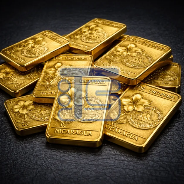 Stacks of gold and silver bullion bars
