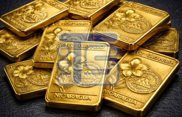 Stacks of gold and silver bullion bars