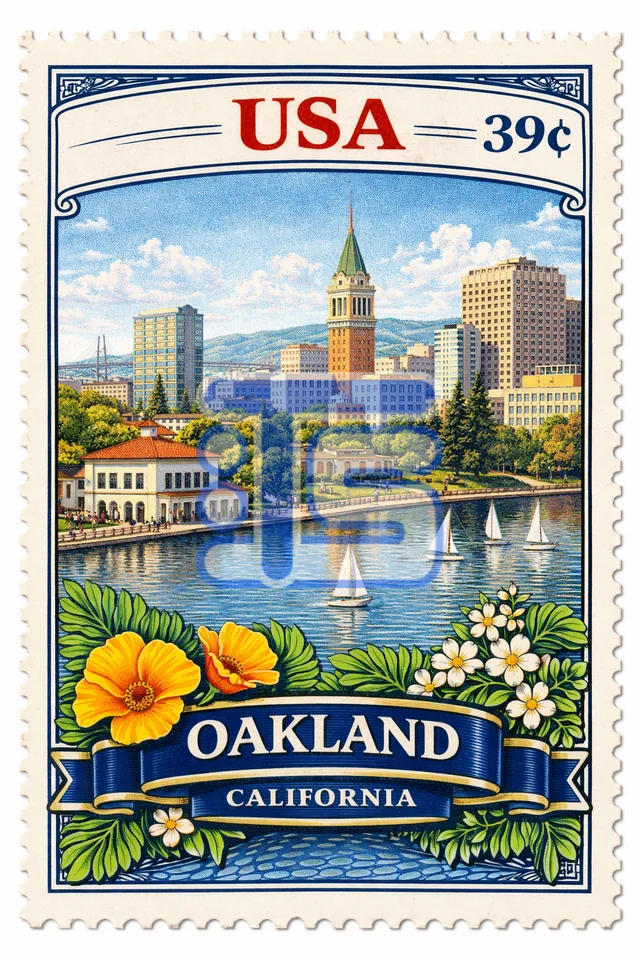 Oakland stamp